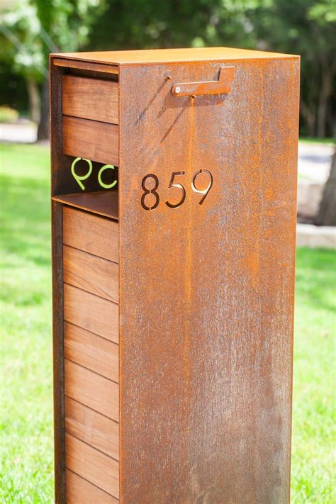 custom metal mailbox fabrication|custom wooden mailboxes.